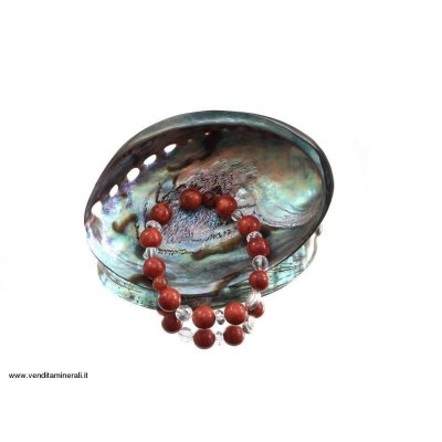 Braccialetto di corallo rosso