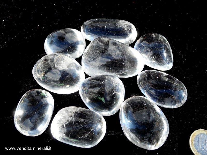 Ciottoli di cristallo di rocca EXTRA - 0,5 kg