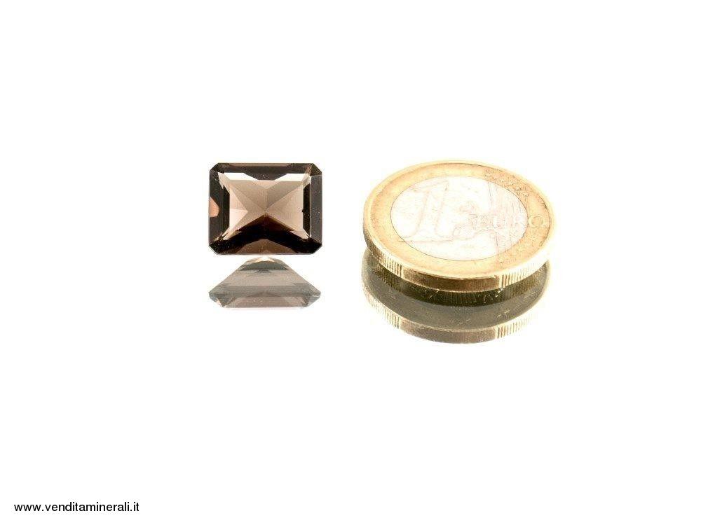 Ossidiana fume' - sfaccettata