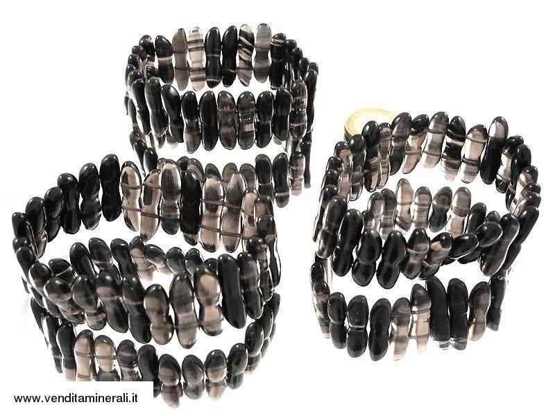 Bracciale ondulato in ossido di stecca