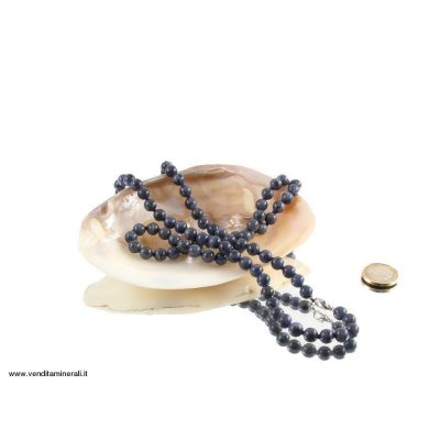Catena a palline in sodalite 8 mm / 50 cm