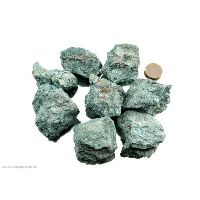 Fuchsite - piccole pietre grezze (2-5 cm) - 1 kg