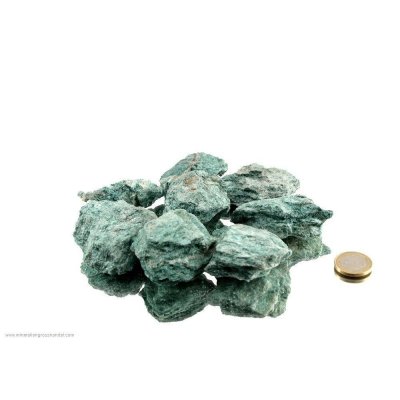 Fuchsite - piccole pietre grezze (2-5 cm) - 1 kg
