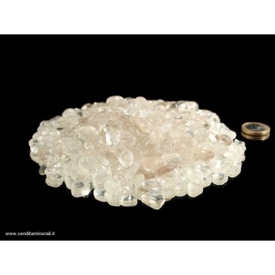 Piccole pietre martellate di cristallo di rocca TS A 0,5 kg