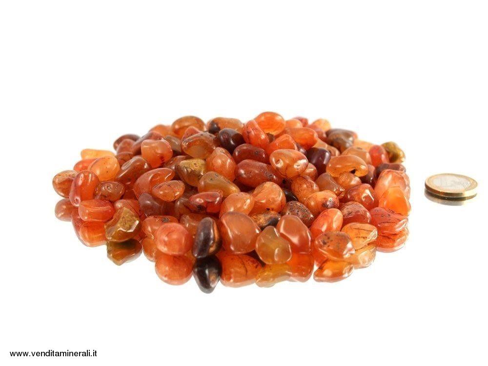 Ciottoli di corniola - 0,5 kg