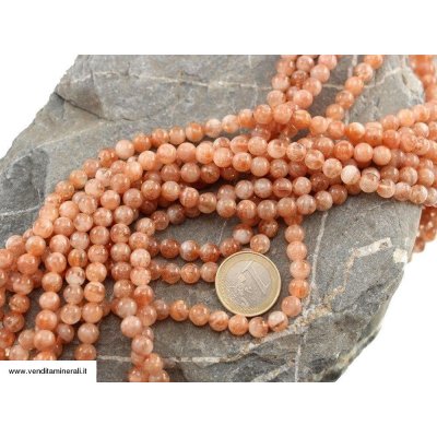 Filo catena di pietra del sole 7 mm