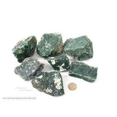 Pietre grezze di Agata di muschio - 1 kg