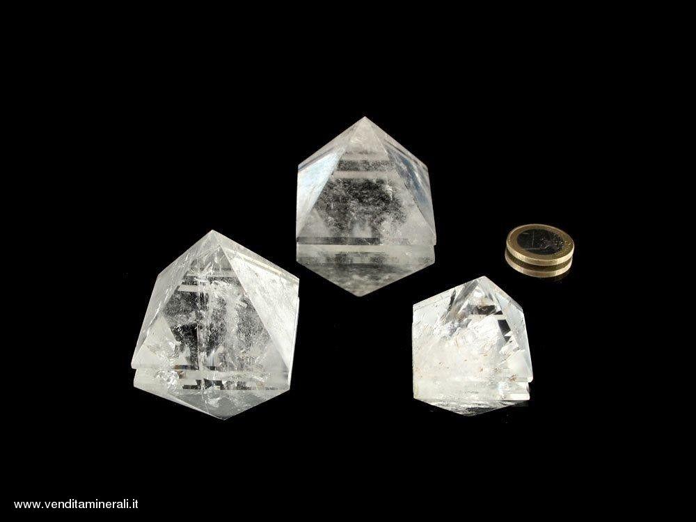 Piramidi di cristallo di rocca - 0,5 kg