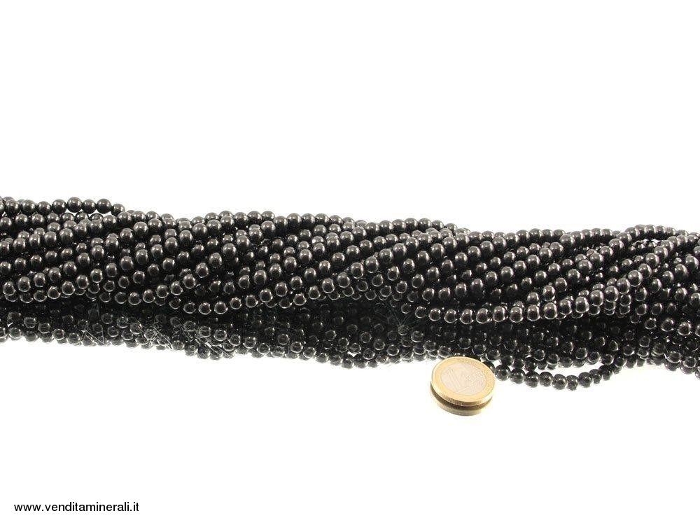 Catena da 6 mm di shungite