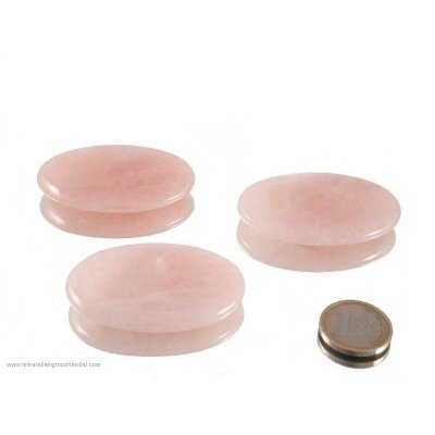 Quarzo rosa e pietra al quarzo - 1 pz