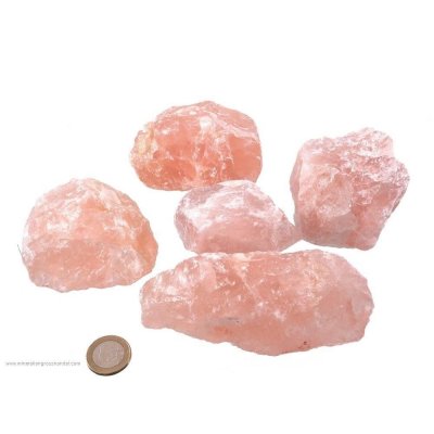 Pietre grosse di quarzo rosa - 1 kg
