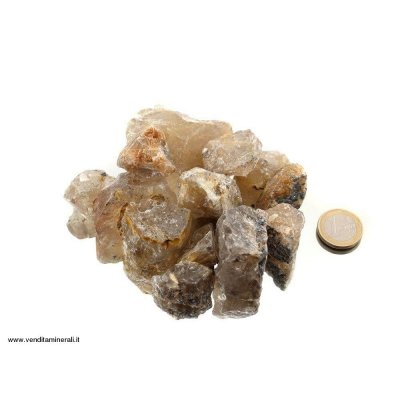 Pietre ruvide di quarzo rutilato - 0,5 kg