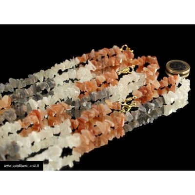 Catena di schegge di pietra di luna