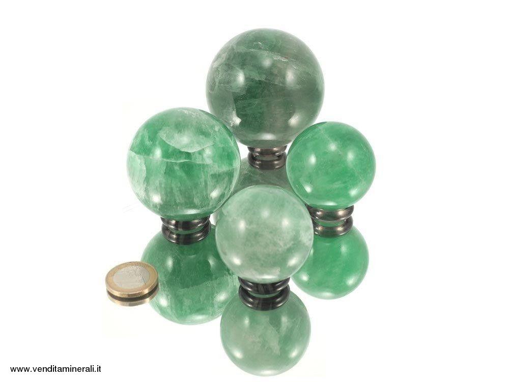Sfere di fluorite 0,5 kg