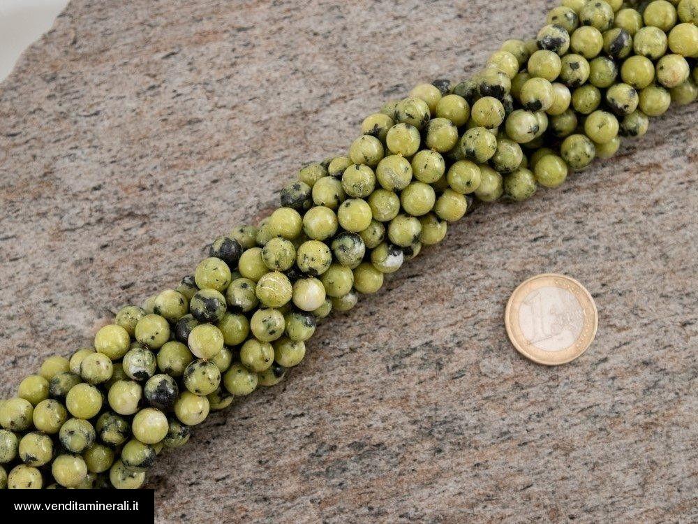 Filo della catena a sfera di Lizardite da 8 mm