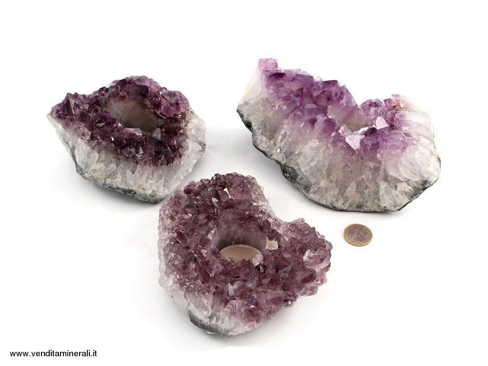 Ametista drusa Tea light