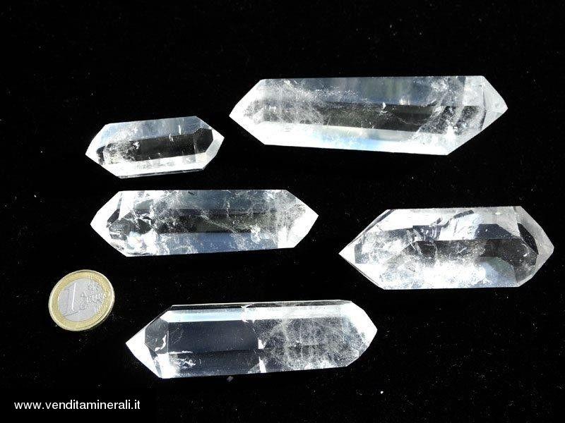 Cristallo di roccia lucido doppio -0,5kg