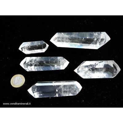 Cristallo di roccia lucido doppio -0,5kg