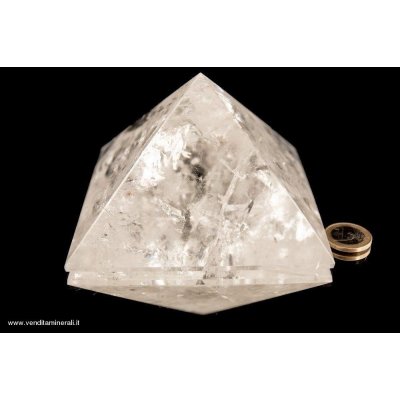 Piramide di cristallo di rocca qualita' Extra