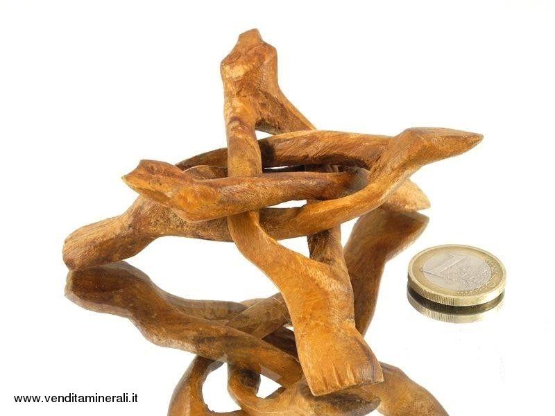 Supporto treppiede in legno - 1 pezzo