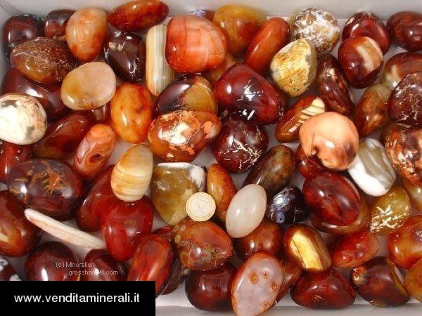 Ciottoli di corniola - XL 0,5 kg