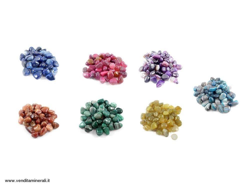 Agata colorata TS - 0,5 kg