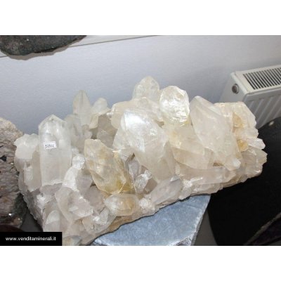 Agglomerato di cristallo di rocca grande