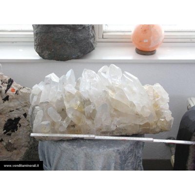 Agglomerato di cristallo di rocca grande