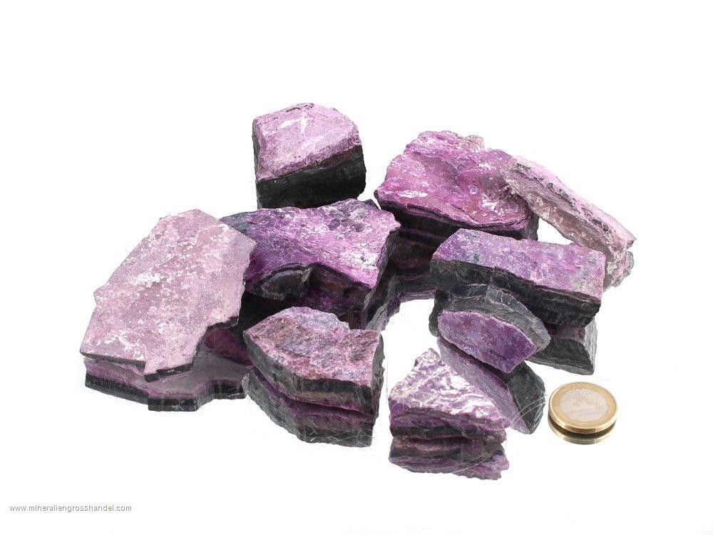 Pietre grezze di Sugilite - 0,1 kg