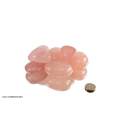 Ciottoli di quarzo rosa - 0,5 kg