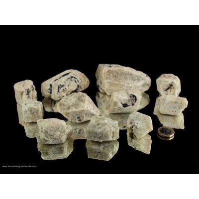 Pietre grezze di eliotropio - 0,25 kg