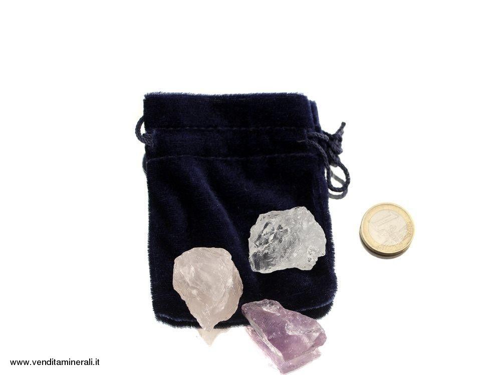 Set di pietre grezze rivilizzanti