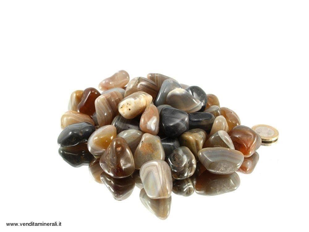 Agata mix di pietre naturali burattate