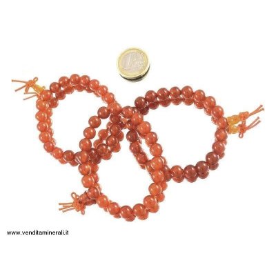 Bracciale di agata rossa - 1 pezzo