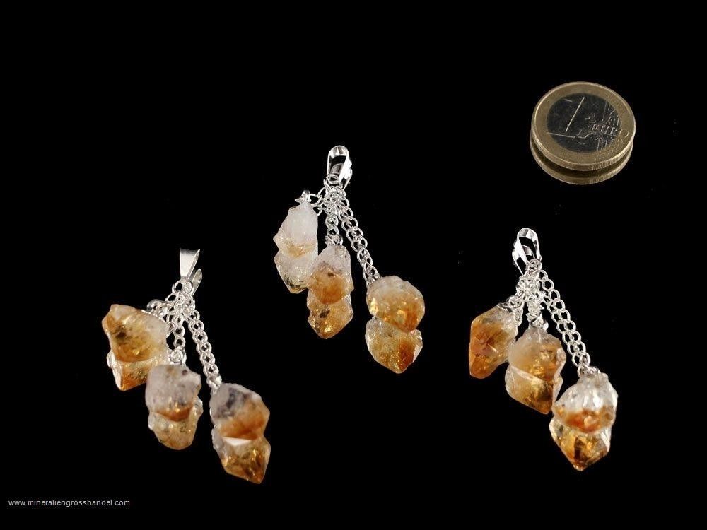 Citrino punte di cristallo