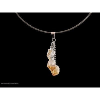 Citrino punte di cristallo