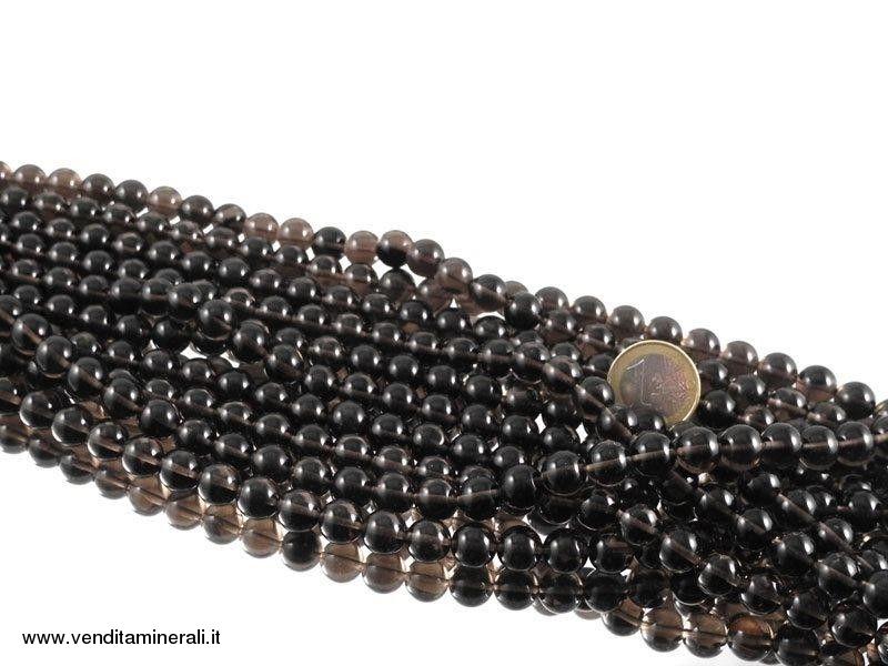 Filo di catena di ossidiana lamellare 10 mm