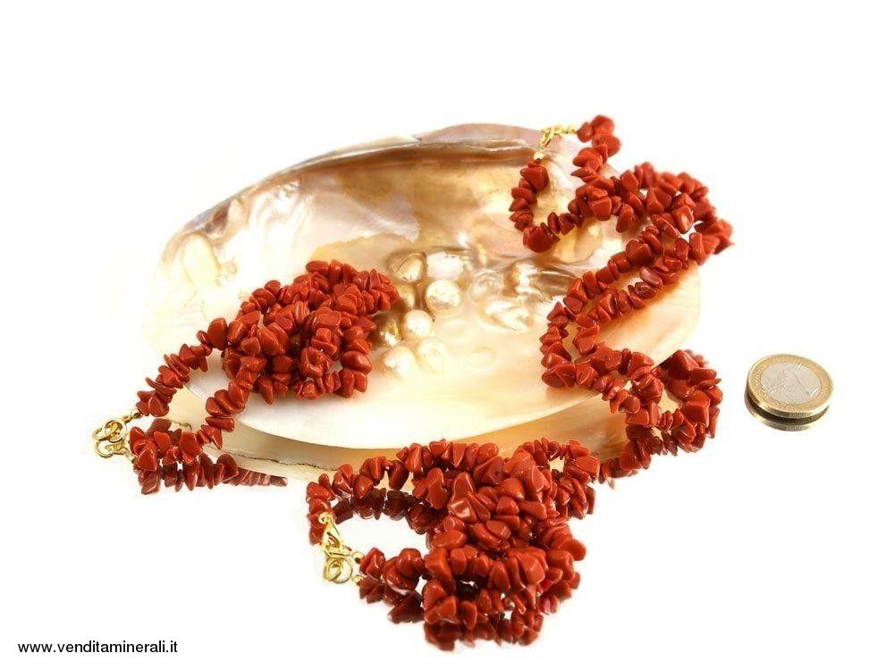 Catena scheggia in Pietra rossa