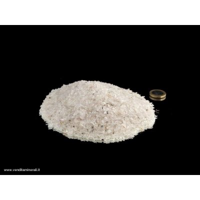 Quarzo rosa polvere di pietra grezza  - 1 kg