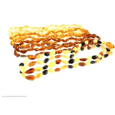 Mini pepita di collana d'ambra