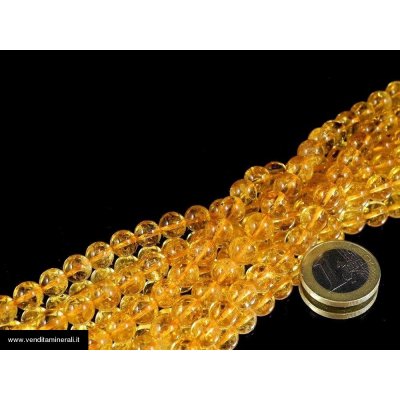 Sfere di Citrino 8 mm