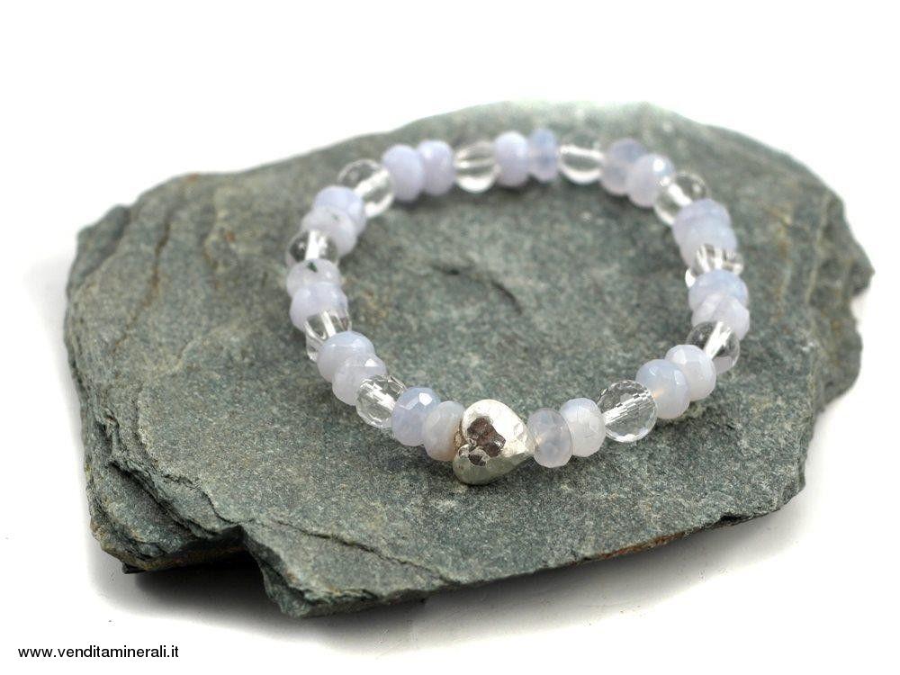 Bracciale in calcedonio