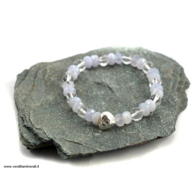 Bracciale in calcedonio