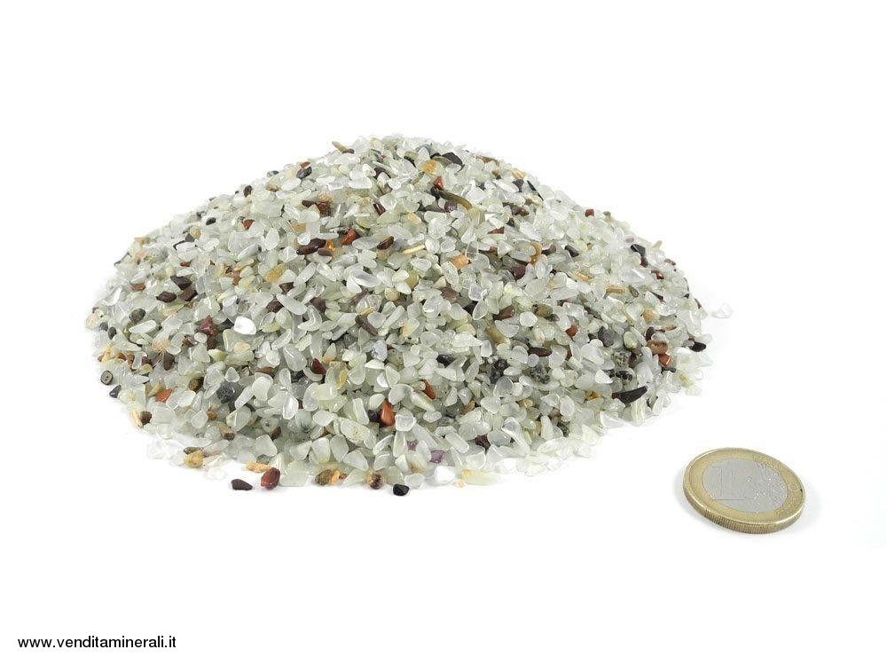 Prehnite - micro pietre burattate 0,5 kg