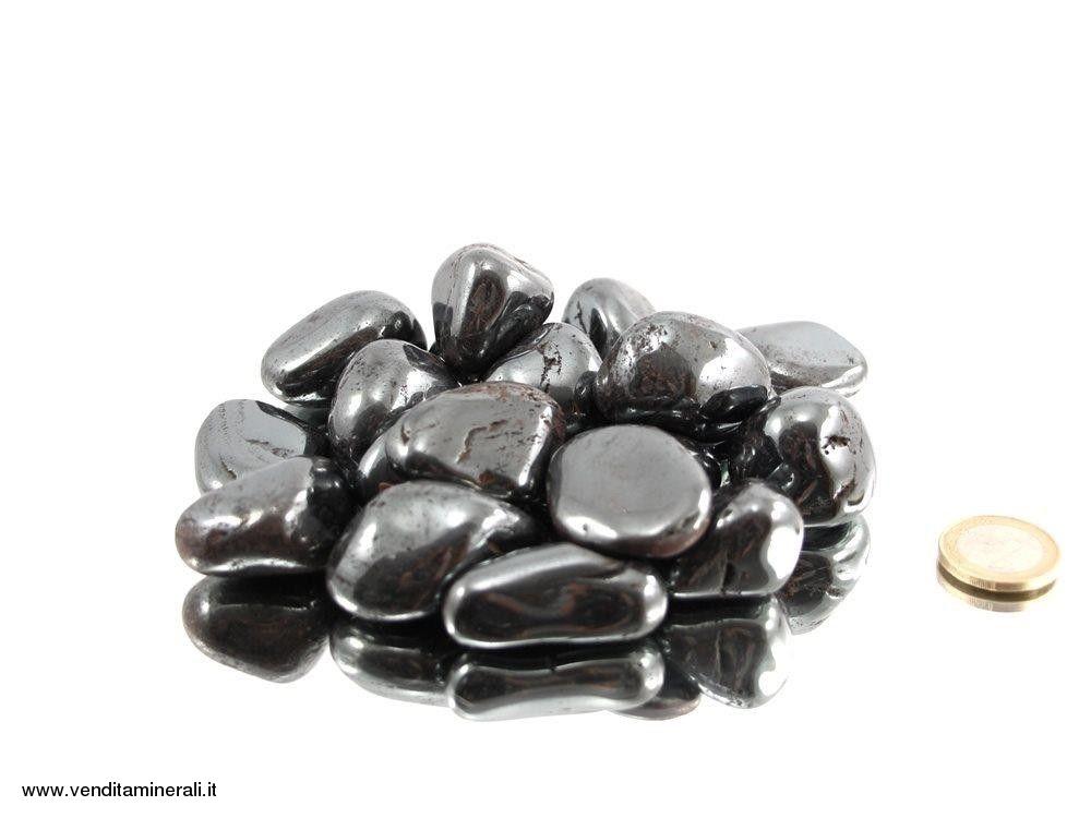 Grandi ciottoli di ematite A / B - 1 kg