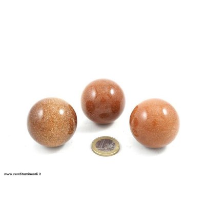 Sfera di Gold River 4 cm (sintetico)