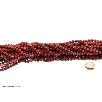 Filo catena a catena di thulite 8 mm