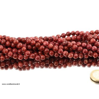 Filo catena a catena di thulite 8 mm