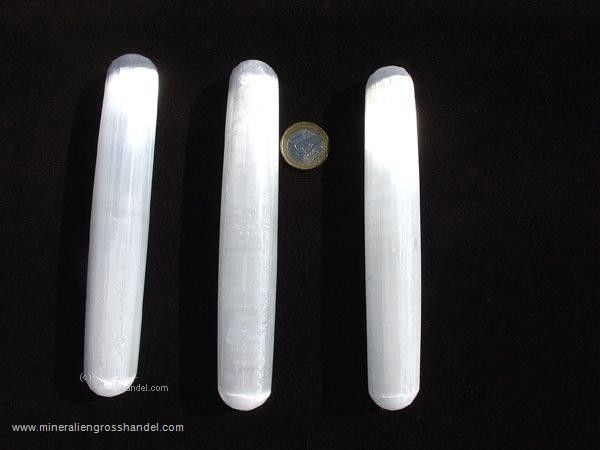 Bastoncino per massaggio in selenite