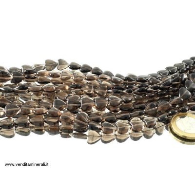 Filo di catena piccola di ossidiana lamellare